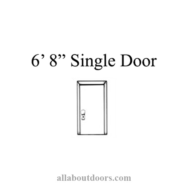 6'8" Single Door Multipoint Lock Kit