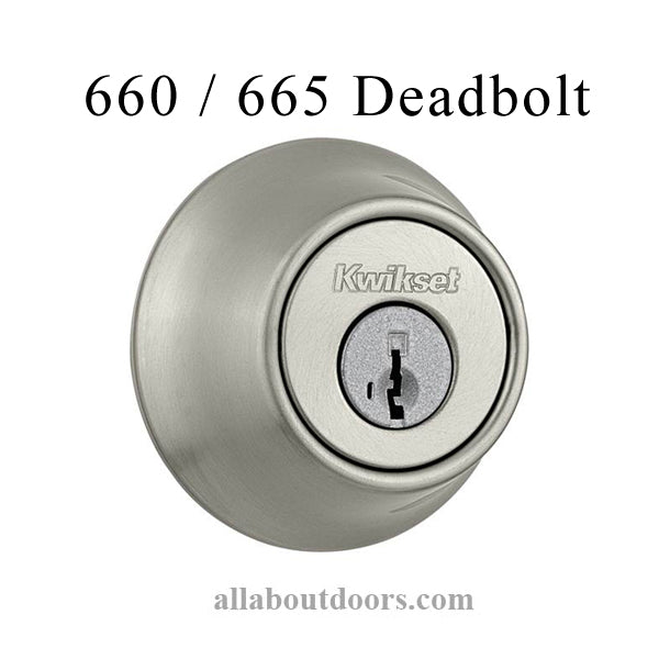 660 Series Light-Duty Deadbolt by Kwikset