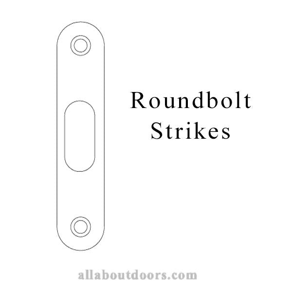 Roundbolt Strike Plates - Hoppe