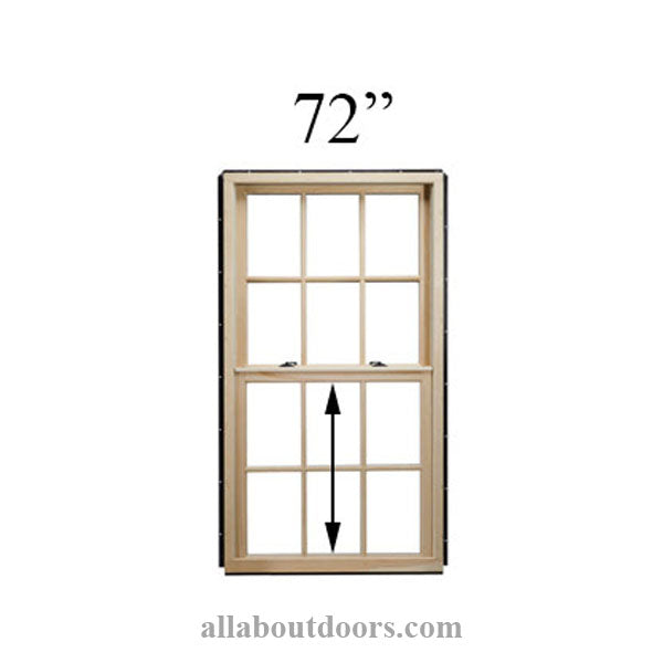 72" Glass Height