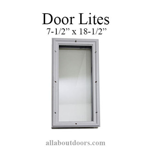7.5 x 18.5 Door Lites