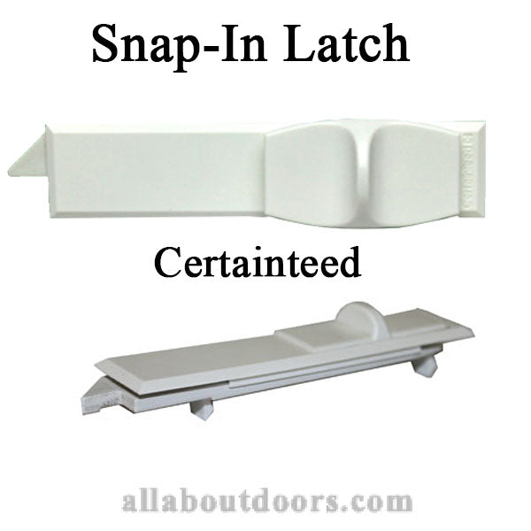 Snap in Tilt Latch