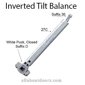 Inverted Tilt Balance Parts – Door and Window Parts