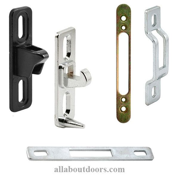 STRIKES & KEEPERS, SLIDING PATIO GLASS DOOR