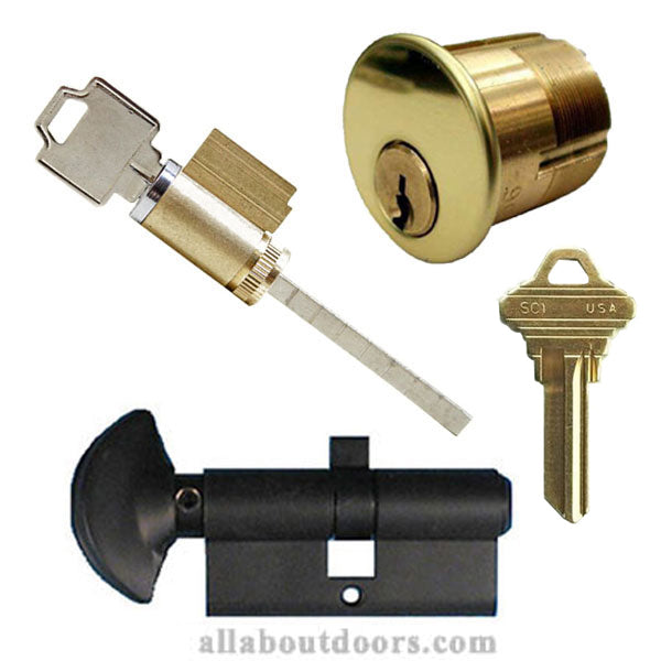 LOCK CYLINDERS, KEYS & PARTS