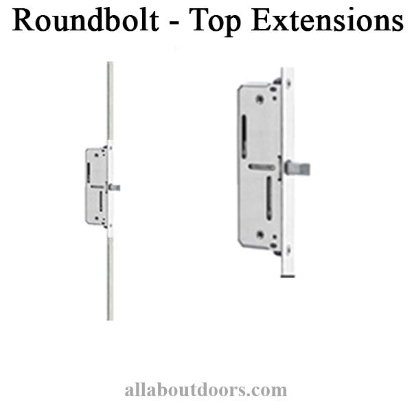 HOPPE 16mm Roundbolt Top Extensions – Door and Window Parts
