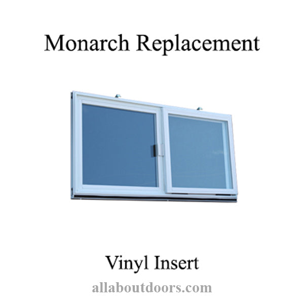 C-400A-M Vinyl Basement Insert-Dual Pane Glass