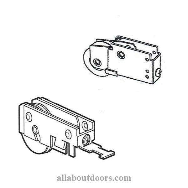 Internally Mounted Bottom Roller