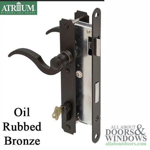 Atrium Door Hardware Lever Set Mortise Lock Keyed Thumb Turn Choose Color - Atrium Door Hardware Lever Set Mortise Lock Keyed Thumb Turn Choose Color