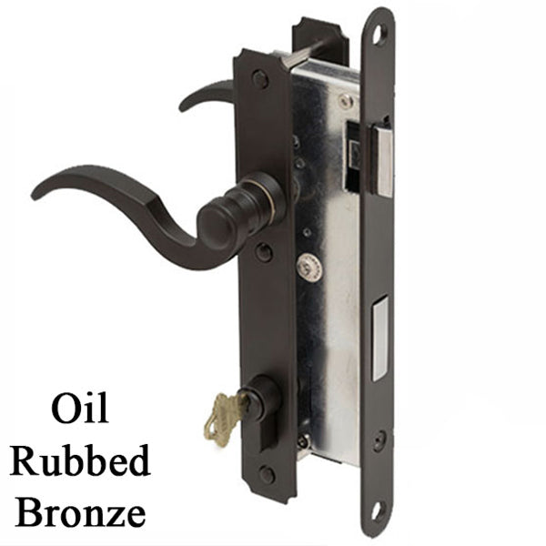 Atrium Door Hardware Lever Set Mortise Lock Keyed Thumb Turn Choose Color - Atrium Door Hardware Lever Set Mortise Lock Keyed Thumb Turn Choose Color