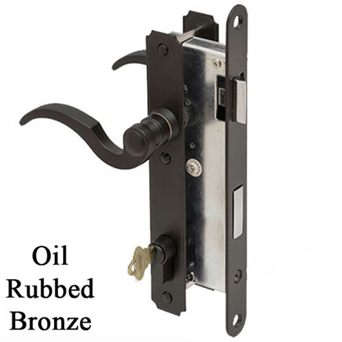 Atrium Door Hardware Lever Set Mortise Lock Keyed Thumb Turn Choose Color - Atrium Door Hardware Lever Set Mortise Lock Keyed Thumb Turn Choose Color