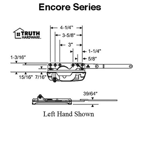 Truth Encore Dyad Operator, split arm  Left Hand - Truth Encore Dyad Operator, split arm  Left Hand