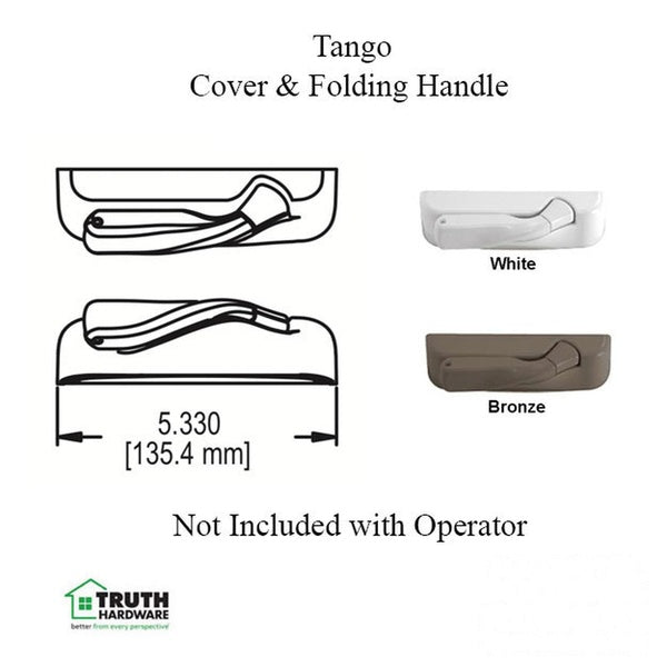 Truth 50.10 Encore Dual Arm Casement Operator with Stud, Right Hand - Truth 50.10 Encore Dual Arm Casement Operator with Stud, Right Hand