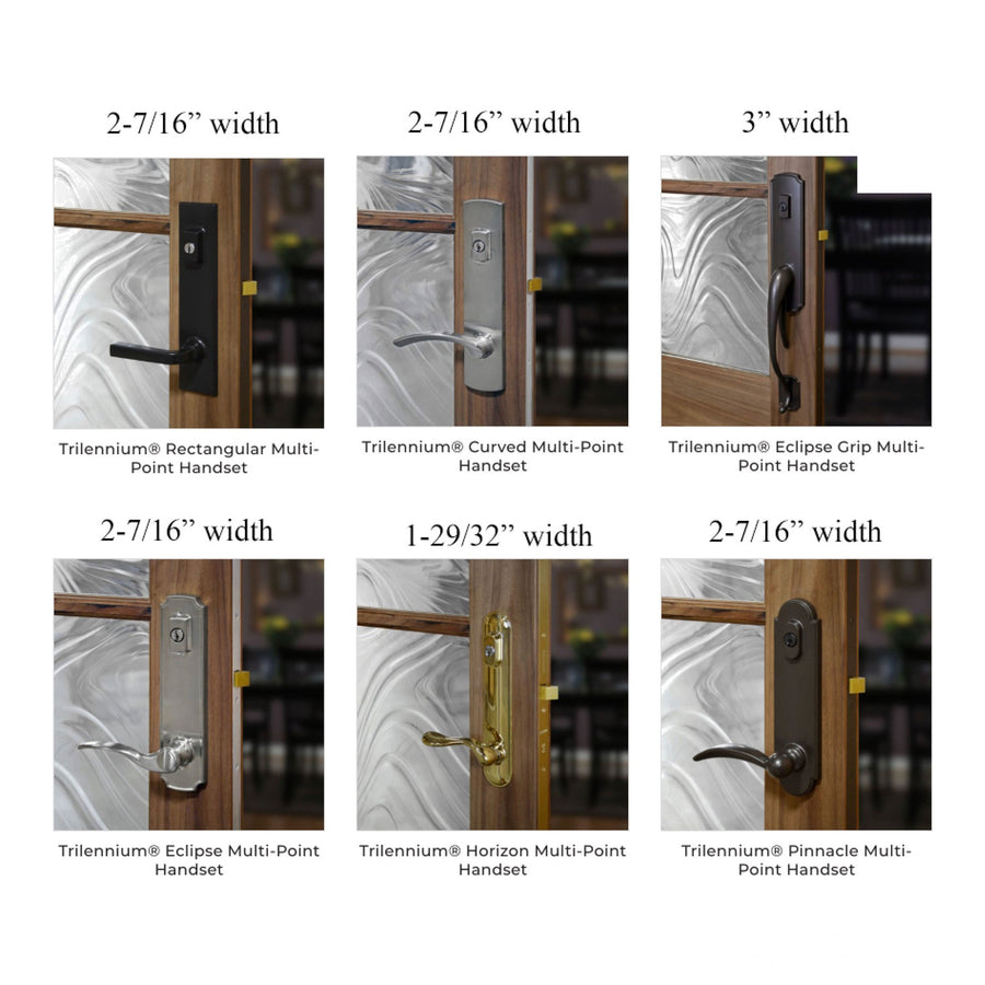 Trilennium Active Keyed Lock, 3000 Series Rectangular Base - Choose Options - Trilennium Active Keyed Lock, 3000 Series Rectangular Base - Choose Options