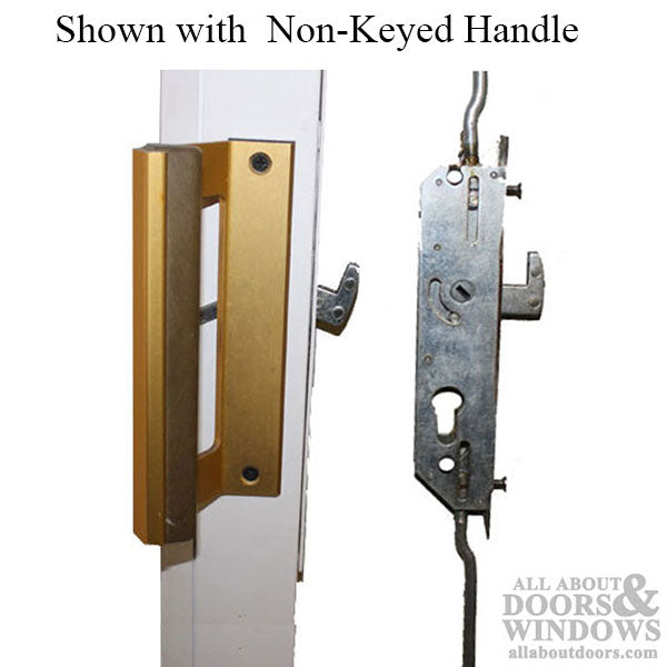 GLW Multi-Point Lock body, 3-point hook Sliding Door - GLW Multi-Point Lock body, 3-point hook Sliding Door
