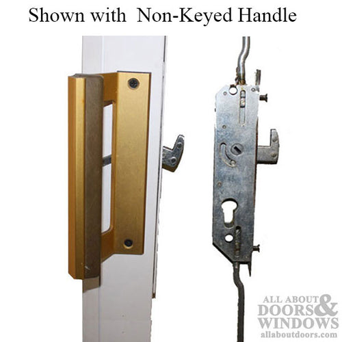 GLW Multi-Point Lock body, 3-point hook Sliding Door - GLW Multi-Point Lock body, 3-point hook Sliding Door