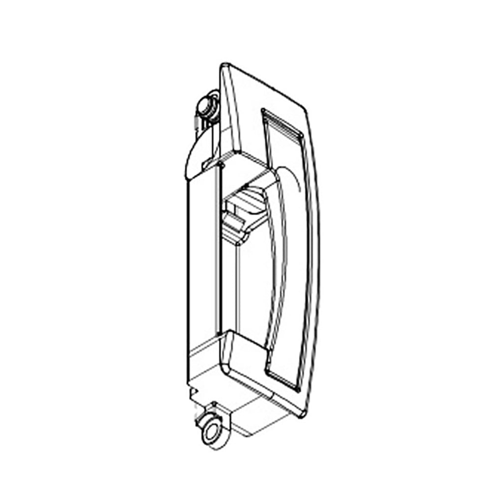 Marvin Gliding Window Lock Handle Assembly, Right  Active, OX - Marvin Gliding Window Lock Handle Assembly, Right  Active, OX