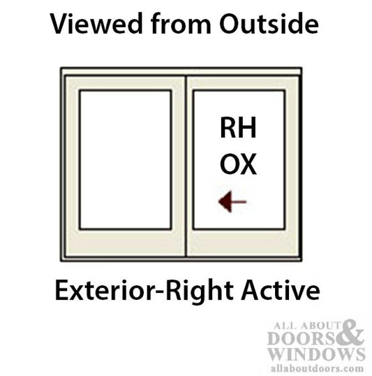 Marvin Ultimate Wood Glider Latch Assembly Right Active, OX