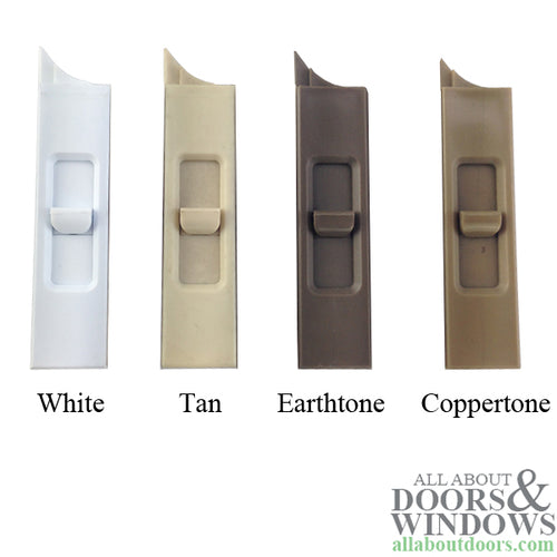 Tilt Latch, Slide in finger latch for vinyl window, Plastic Assembly - Choose Color - Tilt Latch, Slide in finger latch for vinyl window, Plastic Assembly - Choose Color
