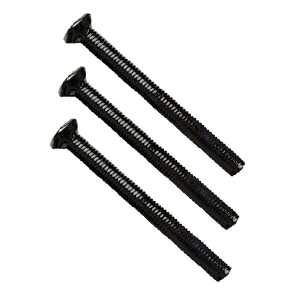 M5 x 60mm Handle Screws, 3 pack - 2-1/8 inch thick door - Matte Black - M5 x 60mm Handle Screws, 3 pack - 2-1/8 inch thick door - Matte Black