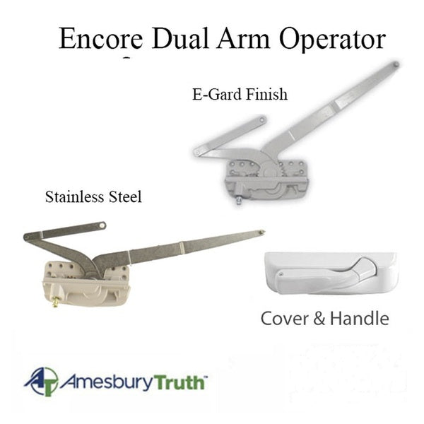 Truth 50.10 Encore Dual Arm Casement Operator with Stud, Right Hand - Truth 50.10 Encore Dual Arm Casement Operator with Stud, Right Hand