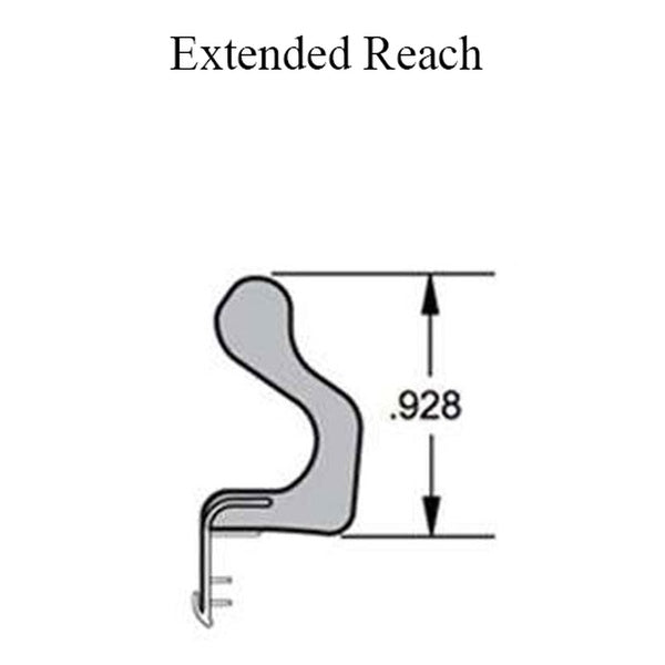 Door Jamb Weatherstrip, 81 Inch Stick, Extended Reach, Choose Color - Door Jamb Weatherstrip, 81 Inch Stick, Extended Reach, Choose Color
