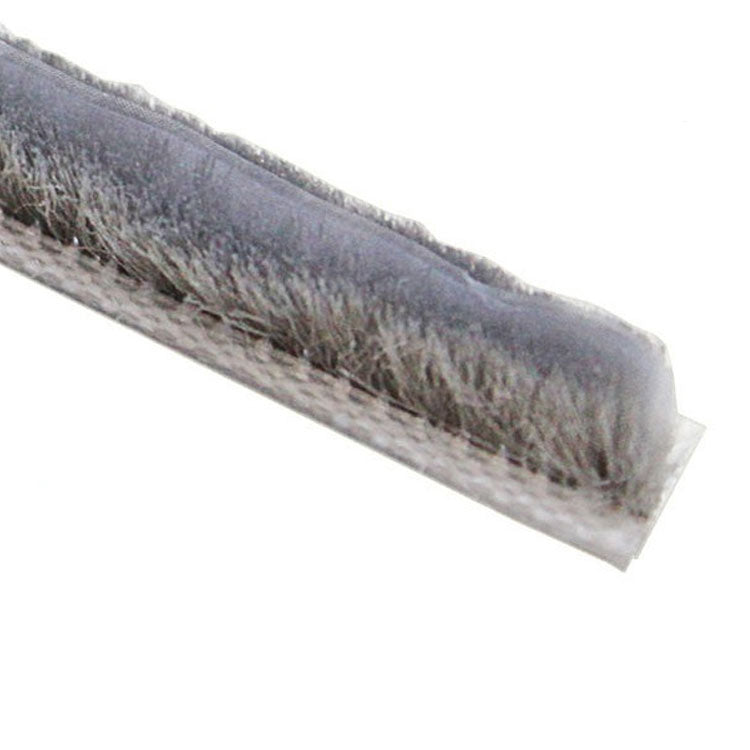 Weatherstrip .270 backing x .450  T-Slot pile w/ Fin Seal, Door & Window - Weatherstrip .270 backing x .450  T-Slot pile w/ Fin Seal, Door & Window