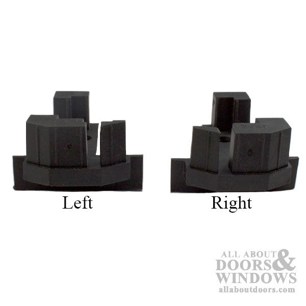 Therma-Tru Astragal Boot, Inswing Bottom Left - Therma-Tru Astragal Boot, Inswing Bottom Left