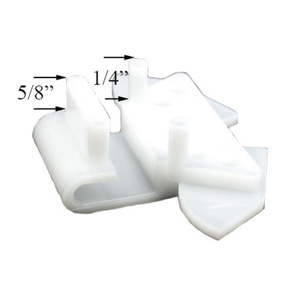 Adjustable Tie Bar Guide, VS Casement - White - Adjustable Tie Bar Guide, VS Casement - White