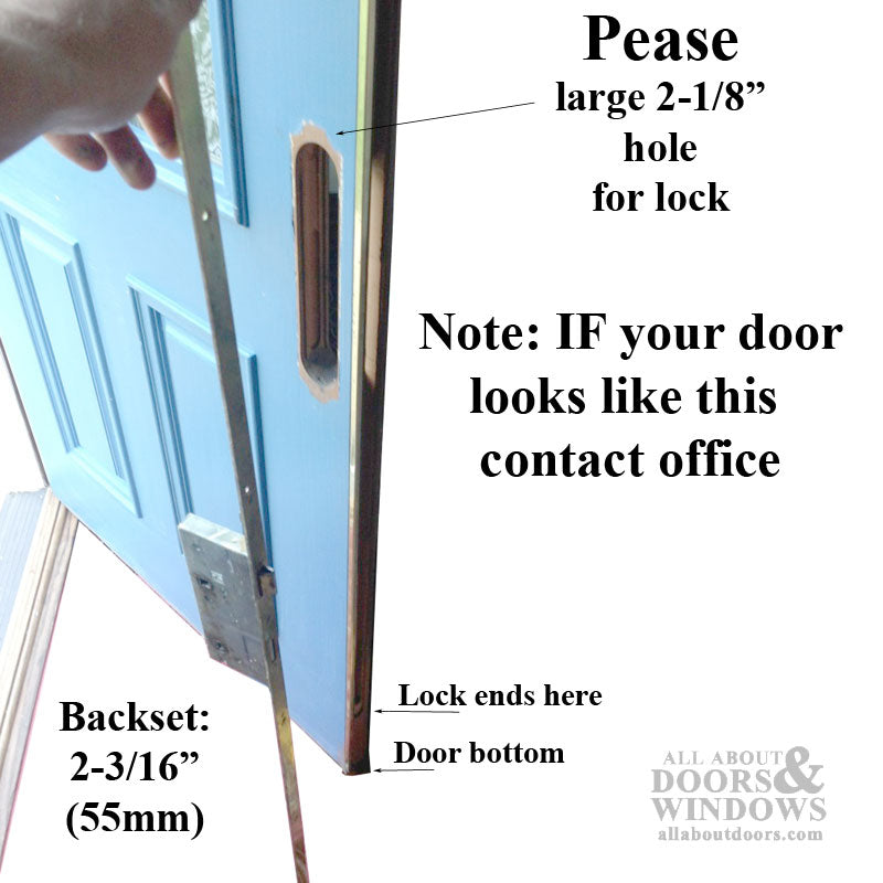 20mm ESSVE  P2000  Pease Door 6-8 Replacement, 60/92 for 55/92  68