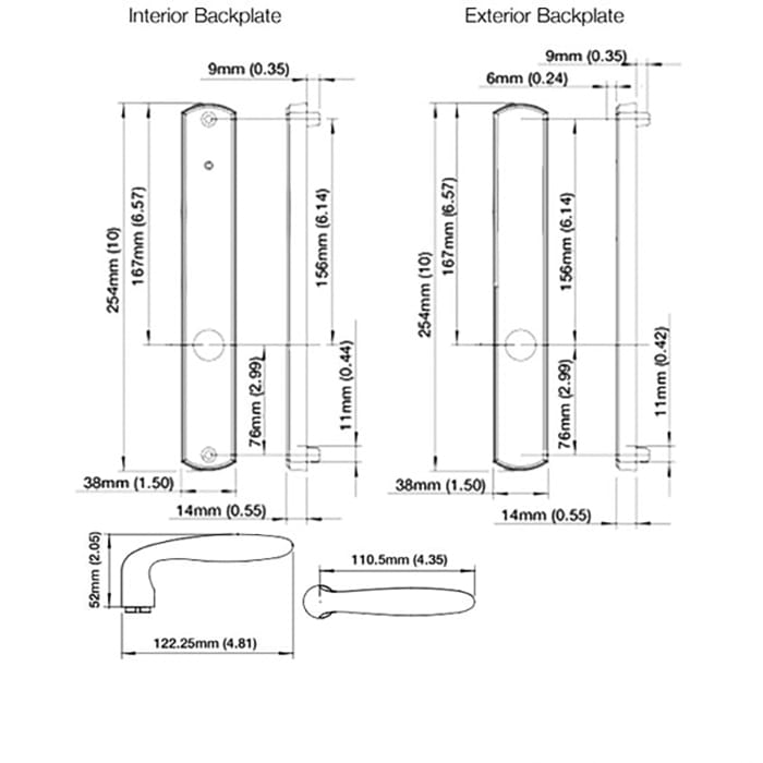 HOPPE HLS7 Handle Set with Verona Lever Fixed Dummy Handles Satin Nickel - HOPPE HLS7 Handle Set with Verona Lever Fixed Dummy Handles Satin Nickel
