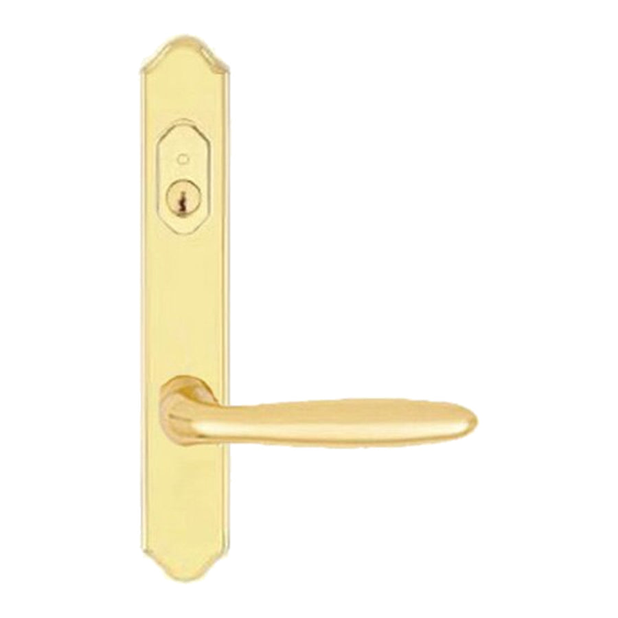 HOPPE HLS7 Handle Set with Verona Lever Keyed Active Rustic Umber - HOPPE HLS7 Handle Set with Verona Lever Keyed Active Rustic Umber