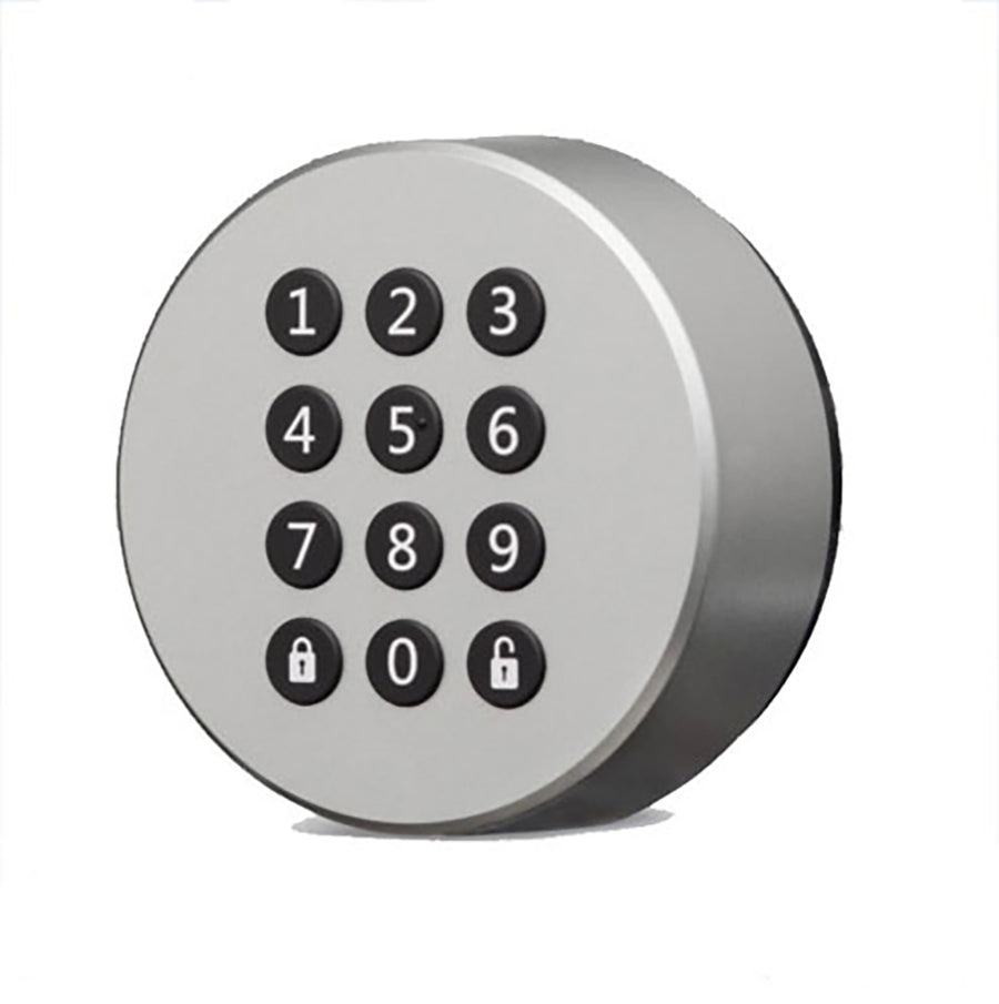 DanaPad V3 Pushbutton Smart Lock Bluetooth Companion Satin Chrome - DanaPad V3 Pushbutton Smart Lock Bluetooth Companion Satin Chrome