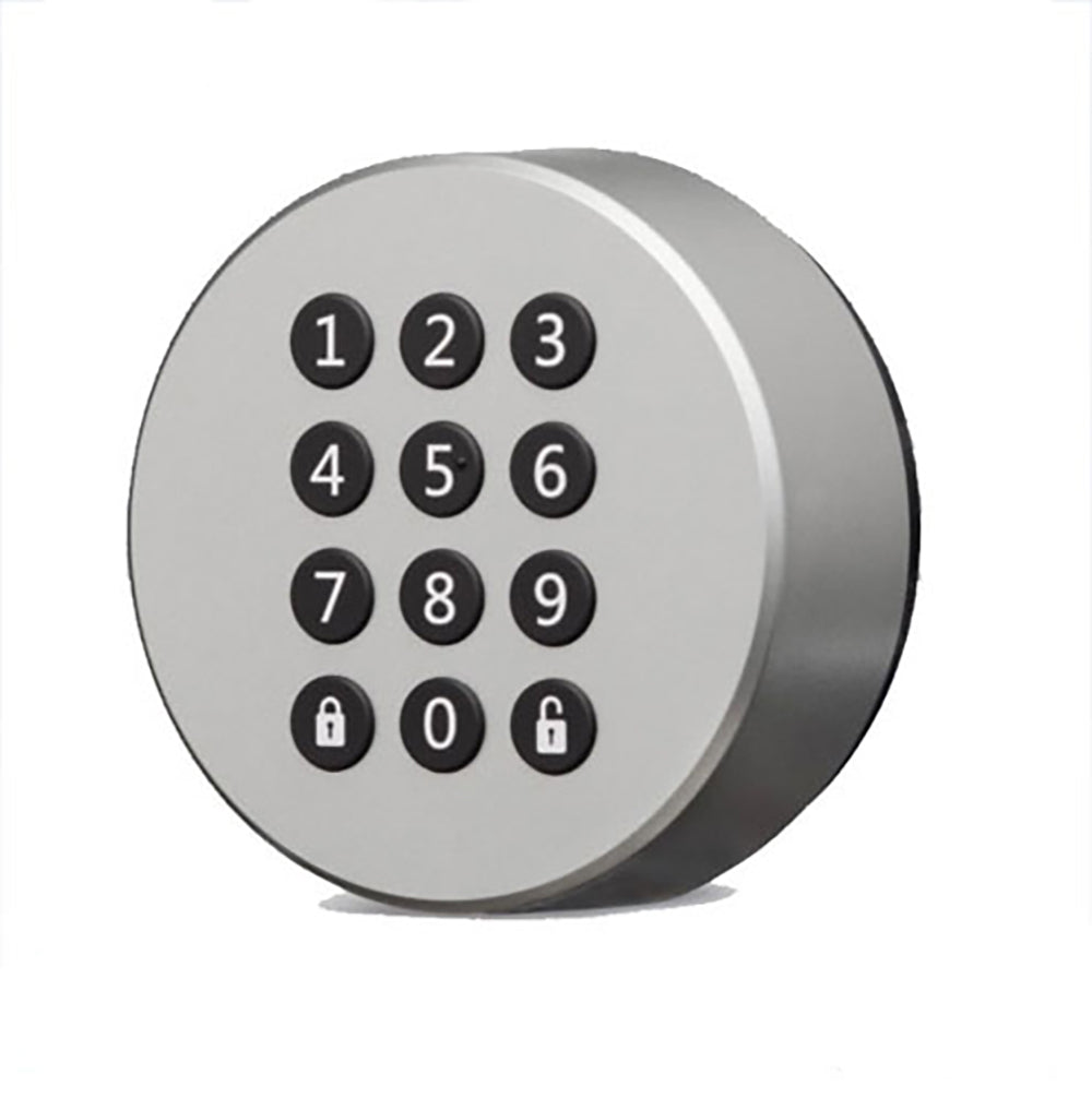 DanaPad V3 Pushbutton Smart Lock Bluetooth Companion Satin Chrome - DanaPad V3 Pushbutton Smart Lock Bluetooth Companion Satin Chrome