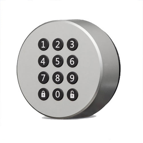 DanaPad V3 Pushbutton Smart Lock Bluetooth Companion Satin Chrome - DanaPad V3 Pushbutton Smart Lock Bluetooth Companion Satin Chrome