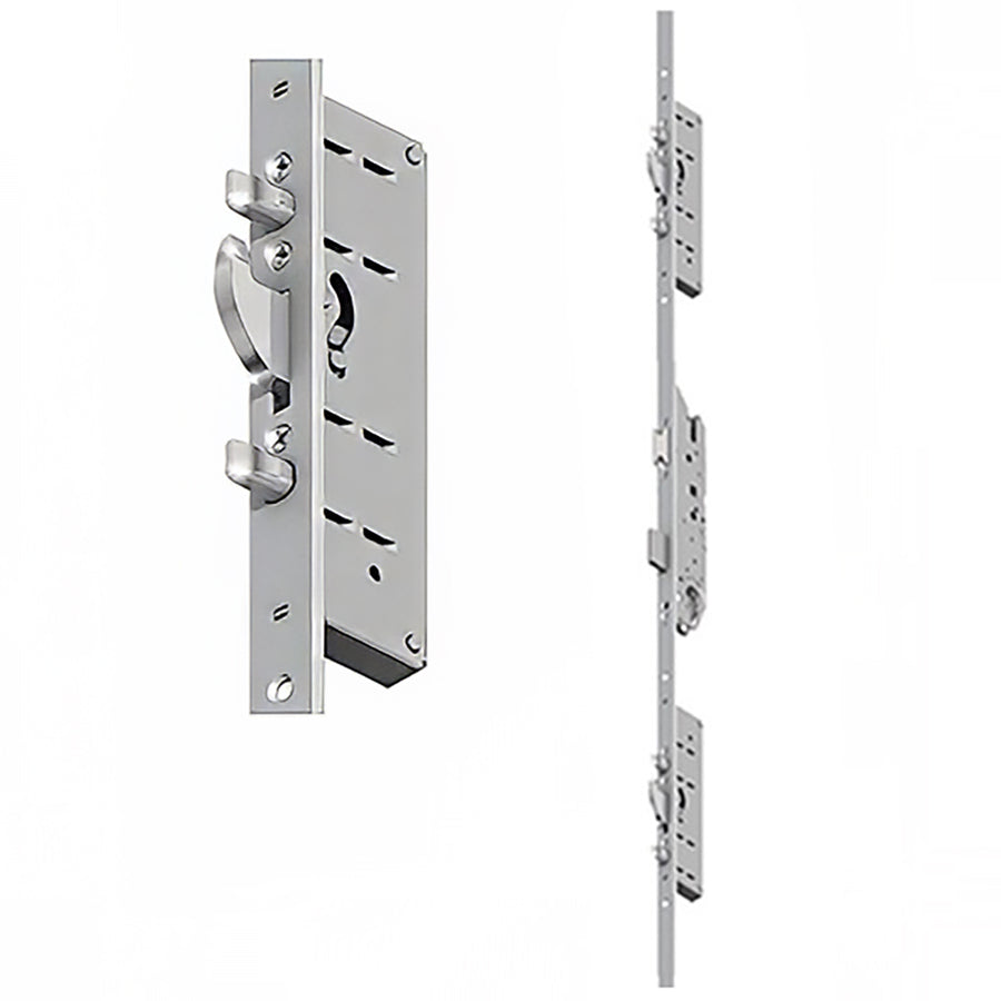 Hoppe Fuhr 24mm Key Operated Multipoint Lock - 1-3/4