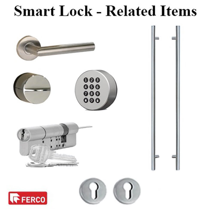 Round Rosettes for Profile cylinder, 1-3/4 or 2-1/4 doors - Round Rosettes for Profile cylinder, 1-3/4 or 2-1/4 doors