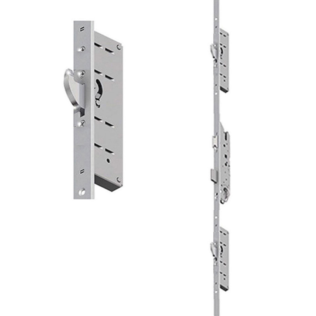 Hoppe Key Operated Multipoint Lock, 1-3/4