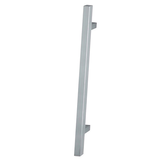 Hoppe Bar-Shaped Square Pull Handle, 31-1/2" - Stainless Steel