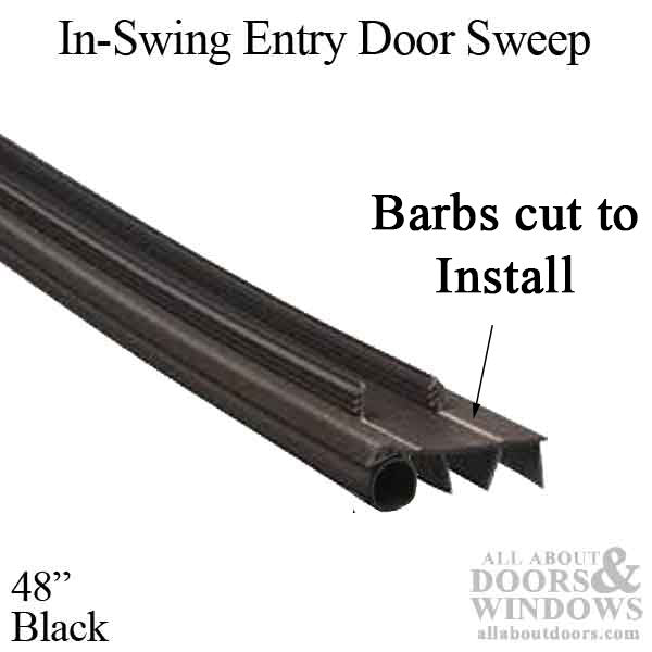 Andersen 48-Inch, 1-3/4 inch Architectural clad in-swing entry door sweep 2001-Present - Andersen 48-Inch, 1-3/4 inch Architectural clad in-swing entry door sweep 2001-Present