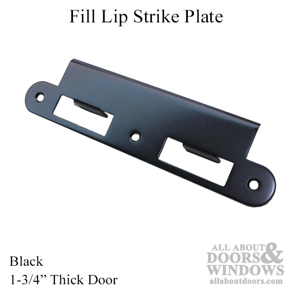 G-U Latch and Deadbolt Strike Plate Kit, Reversible, 1-3/4 Door - Choose Color - G-U Latch and Deadbolt Strike Plate Kit, Reversible, 1-3/4 Door - Choose Color