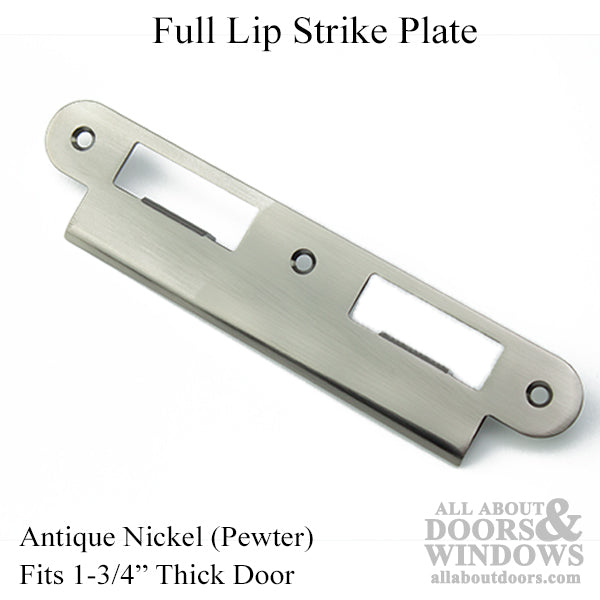 G-U Latch and Deadbolt Strike Plate Kit, Reversible, 1-3/4 Door - Choose Color - G-U Latch and Deadbolt Strike Plate Kit, Reversible, 1-3/4 Door - Choose Color
