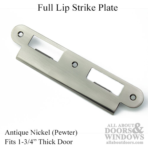 G-U Latch and Deadbolt Strike Plate Kit, Reversible, 1-3/4 Door - Choose Color - G-U Latch and Deadbolt Strike Plate Kit, Reversible, 1-3/4 Door - Choose Color