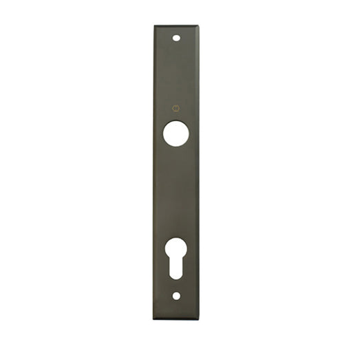 HOPPE Dallas Interior Backplate M2161N for Active/Inactive Handlesets - Dark Bronze Metallic - HOPPE Dallas Interior Backplate M2161N for Active/Inactive Handlesets - Dark Bronze Metallic