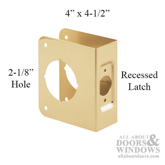 4" x 4-1/2" Wrap Around Plate - Choose Options