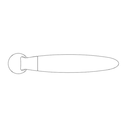 Athinai Non-Handed Lever Handle for Multipoint Lock Handlesets - Resista Brass - Athinai Non-Handed Lever Handle for Multipoint Lock Handlesets - Resista Brass
