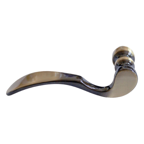Munchen Lever Handle for Left Handed Multipoint Lock Handlesets - Antique Brass - Munchen Lever Handle for Left Handed Multipoint Lock Handlesets - Antique Brass