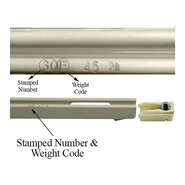 Marvin Ultimate Double and Single Hung Window Top Sash Balances, Mill - Choose Options - Marvin Ultimate Double and Single Hung Window Top Sash Balances, Mill - Choose Options