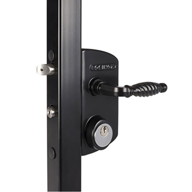 Locinox Surface-Mounted Mortise Cylinder Lock for Gates 2-1/2