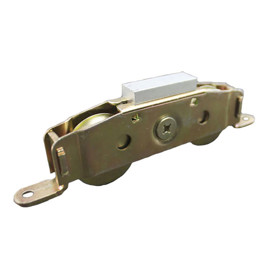 Sliding Patio Door Roller Two 1.5 Inch Steel Wheels With Metal Housing Tandem Door Roller For Wood and Vinyl Patio Doors - Sliding Patio Door Roller Two 1.5 Inch Steel Wheels With Metal Housing Tandem Door Roller For Wood and Vinyl Patio Doors